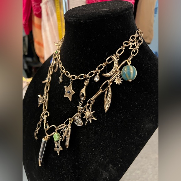 Custom Made “Maxamillion” Charm Necklace, NWT - Picture 3 of 4